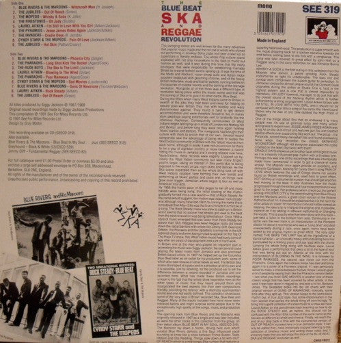 Various : The Blue Beat Ska & Reggae Revolution (LP, Comp, Mono)