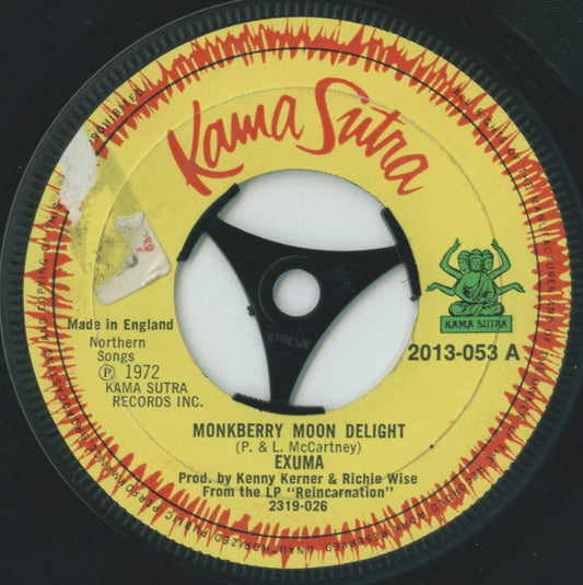 Exuma : Monkberry Moon Delight (7", Single)