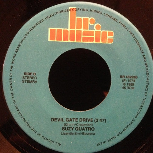 Suzi Quatro : Can The Can / Devil Gate Drive (7", Single)