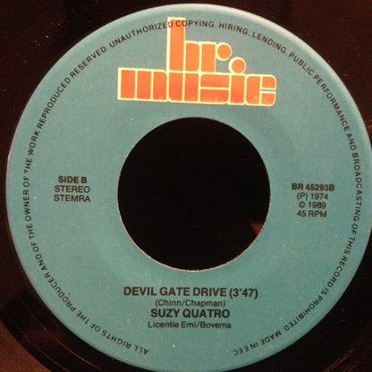 Suzi Quatro : Can The Can / Devil Gate Drive (7", Single)