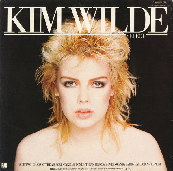 Kim Wilde : Select (LP, Album)