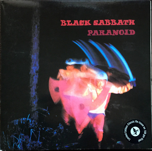 Black Sabbath : Paranoid (LP, Album, Ltd, RE, 180)