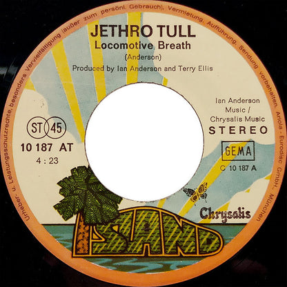 Jethro Tull : Locomotive Breath / Hymn 43 (7", Single, RP)