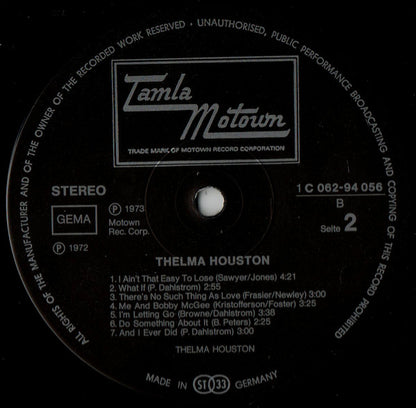 Thelma Houston : Thelma Houston (LP, Album)