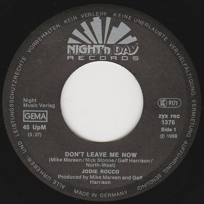 Jodie Rocco : Don't Leave Me Now (7", Single)