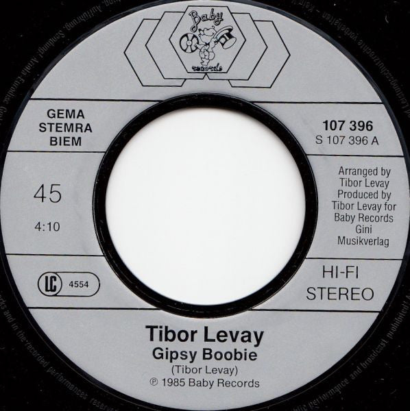 Tibor Levay : Gipsy Boobie (7", Single)