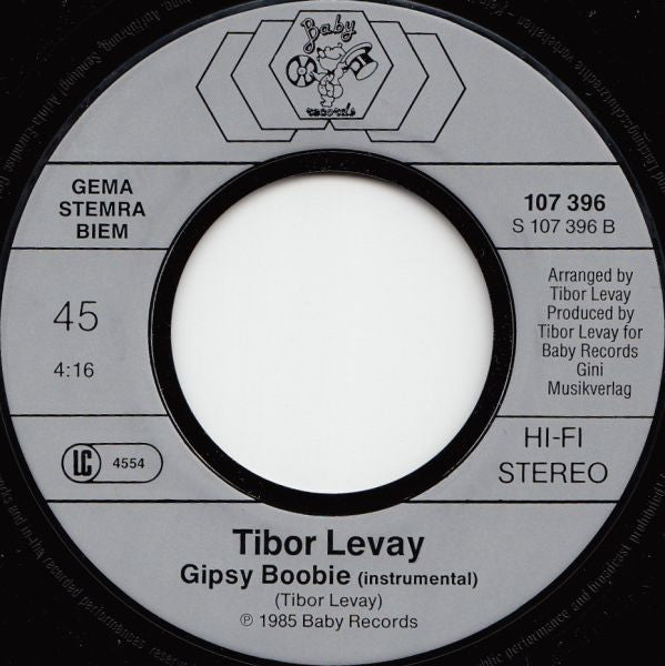 Tibor Levay : Gipsy Boobie (7", Single)