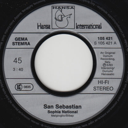 San Sebastian (3) : Sophia National (7", Single)