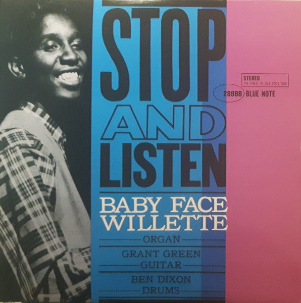 Baby Face Willette* : Stop And Listen (LP, Album, Ltd, RE, 180)