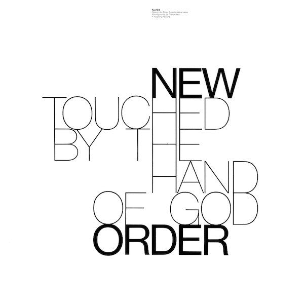 New Order : Touched By The Hand Of God (12", Single)