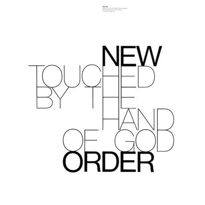 New Order : Touched By The Hand Of God (12", Single)