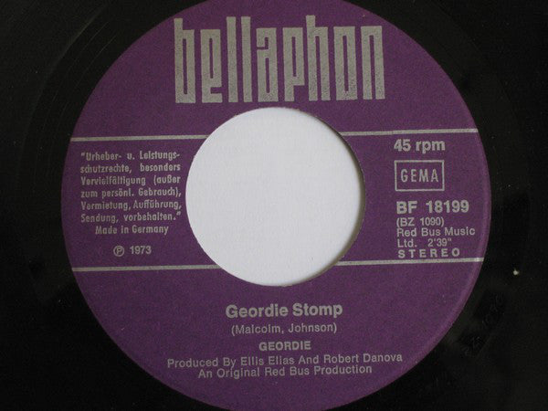 Geordie : Electric Lady (7", Single)