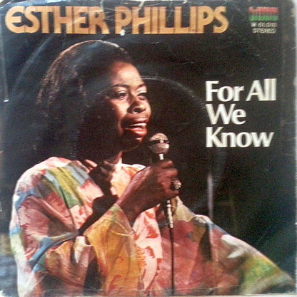 Esther Phillips : For All We Know / Fever (7", Single)