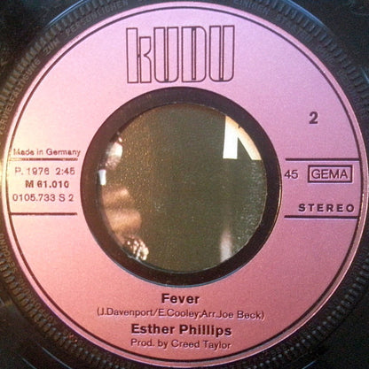 Esther Phillips : For All We Know / Fever (7", Single)