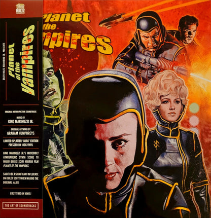 Gino Marinuzzi Jr. : Planet Of The Vampires (Original Motion Picture Soundtrack) (LP, Ltd, Ora)