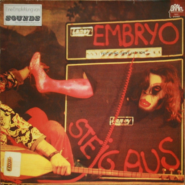 Embryo (3) Featuring Jimmy Jackson (2) : Steig Aus (LP, Album, Gat)