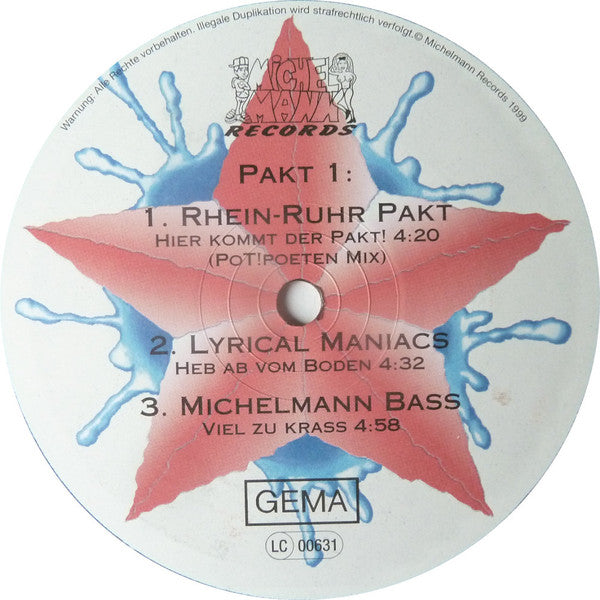 Various : Rhein-Ruhr-Pakt (2xLP, Comp)