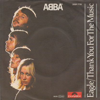 ABBA : Eagle / Thank You For The Music (7", Single, Inj)