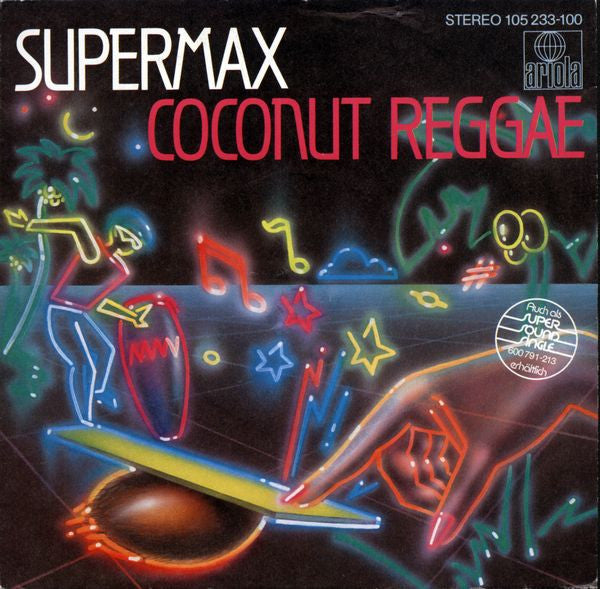 Supermax : Coconut Reggae (7", Single)