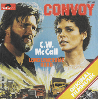 C.W. McCall : Convoy (7", Single, RE)