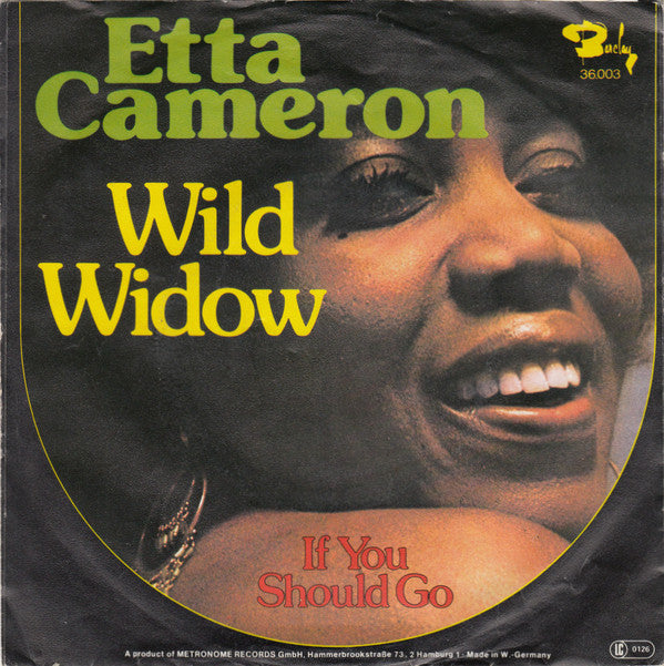 Etta Cameron : Wild Widow (7", Single)