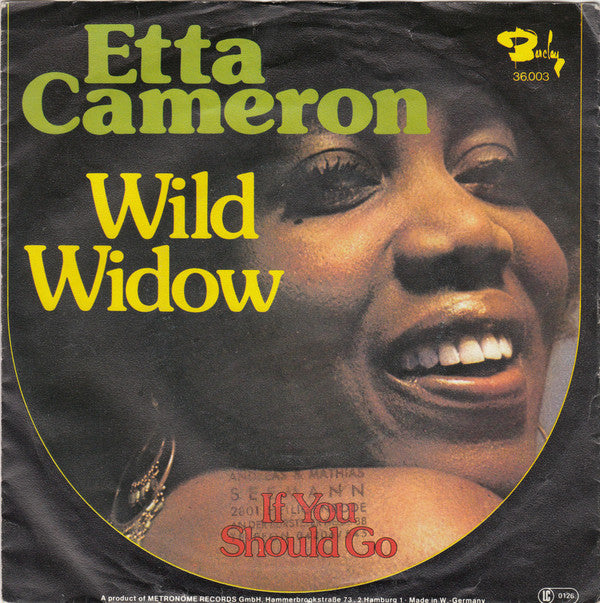 Etta Cameron : Wild Widow (7", Single)