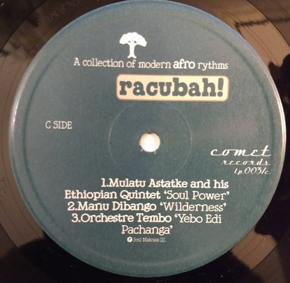 Various : Racubah! - A Collection Of Modern Afro Rhythms (2xLP, Comp)