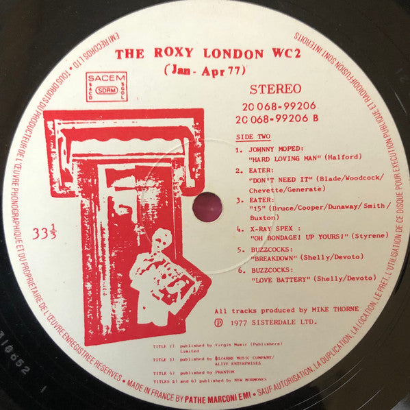 Various : The Roxy London WC2 (Jan - Apr 77) (LP, Album)