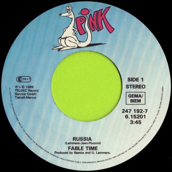 Fable Time : Russia (7", Single)