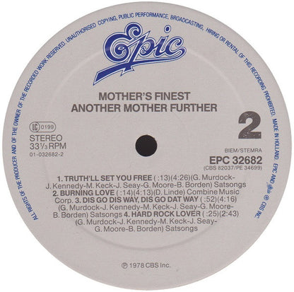 Mother's Finest : Another Mother Further (LP, Album, RE)