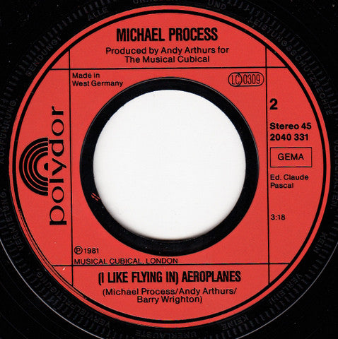 Michaël Process* : The Perfect Stranger (Computer Dating) (7", Single)