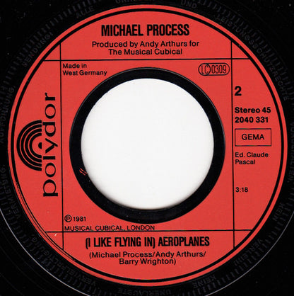 Michaël Process* : The Perfect Stranger (Computer Dating) (7", Single)