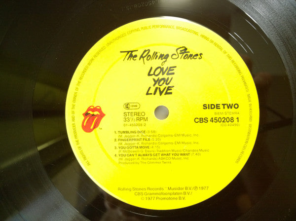 The Rolling Stones : Love You Live (2xLP, Album, RE, Gat)