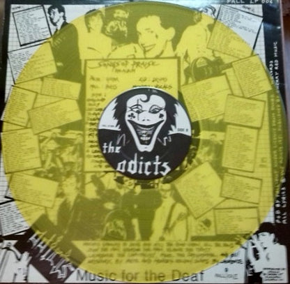 The Adicts : Songs Of Praise (LP, Album, Yel)