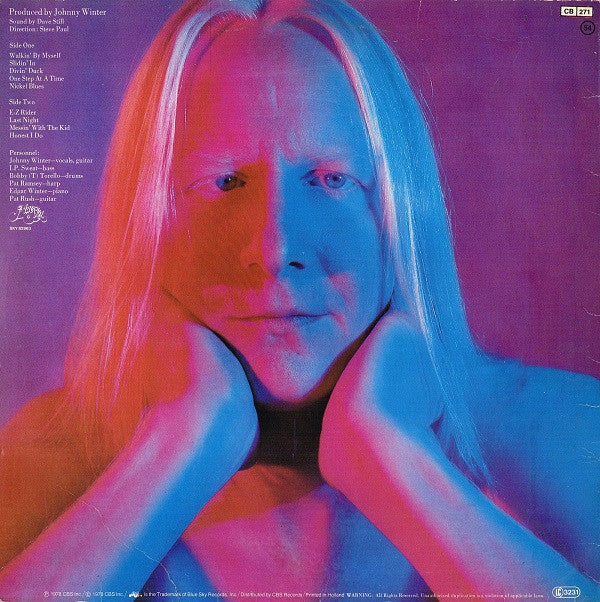 Johnny Winter : White, Hot & Blue (LP, Album)