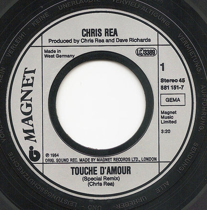 Chris Rea : Touché D'Amour (Special Remix) (7", Single)