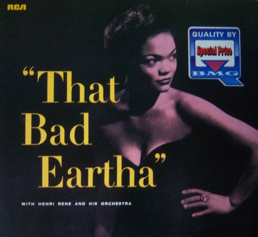 Eartha Kitt With Henri René And His Orchestra : That Bad Eartha (LP, Album, Mono, RE)