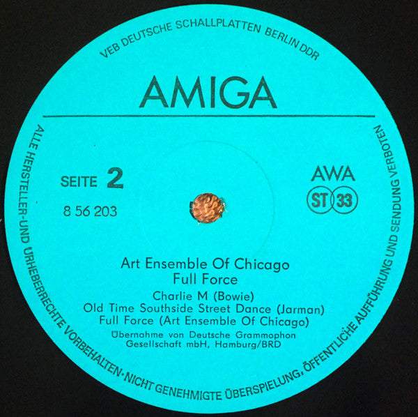 Art Ensemble Of Chicago* : Full Force (LP, Album, RP)