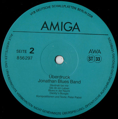 Jonathan Blues Band : Überdruck (LP, Album)