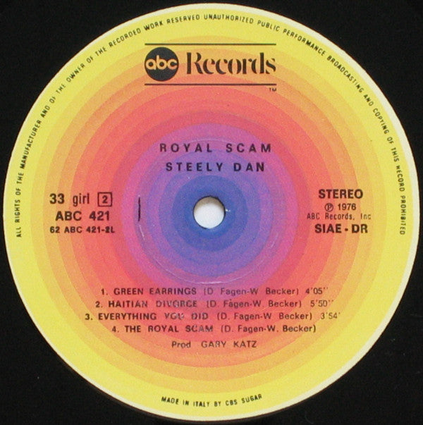 Steely Dan : The Royal Scam (LP, Album)