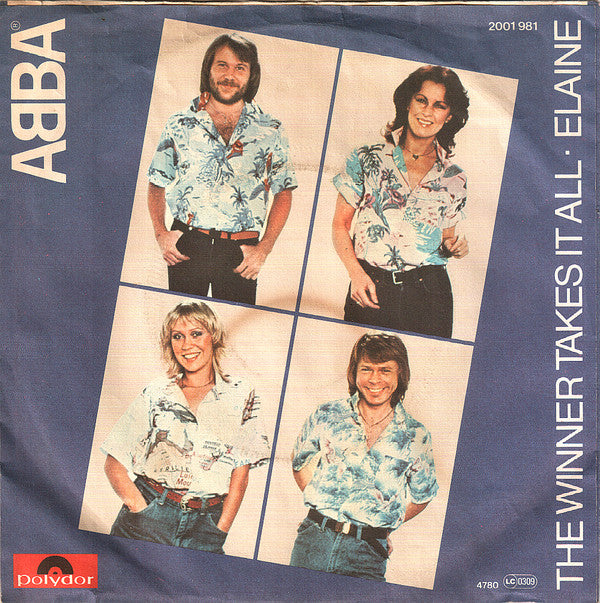 ABBA : The Winner Takes It All / Elaine (7", Single)