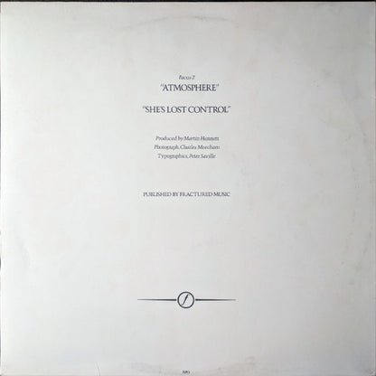 Joy Division : Atmosphere (12", Single, Gre)