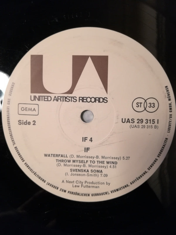 IF (6) : IF 4 (On Tour In Germany - April 72) (LP, Album)