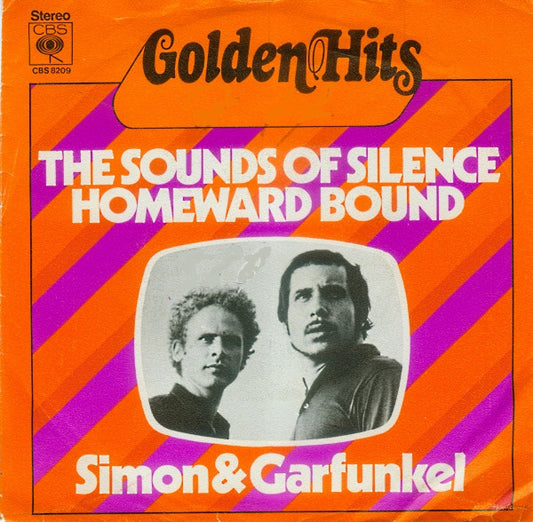 Simon & Garfunkel : The Sounds Of Silence / Homeward Bound (7", Single)