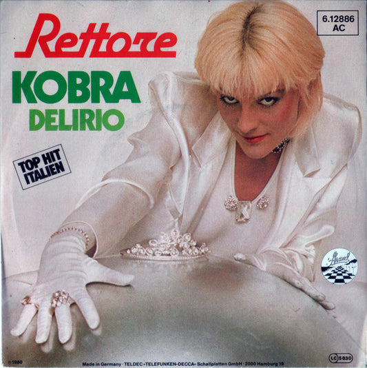 Rettore : Kobra (7", Single, Promo)