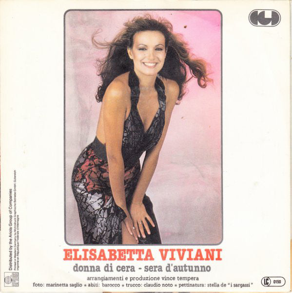 Elisabetta Viviani : Donna Di Cera (7", Single)