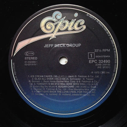 Jeff Beck Group : Jeff Beck Group (LP, Album, RE, Blu)