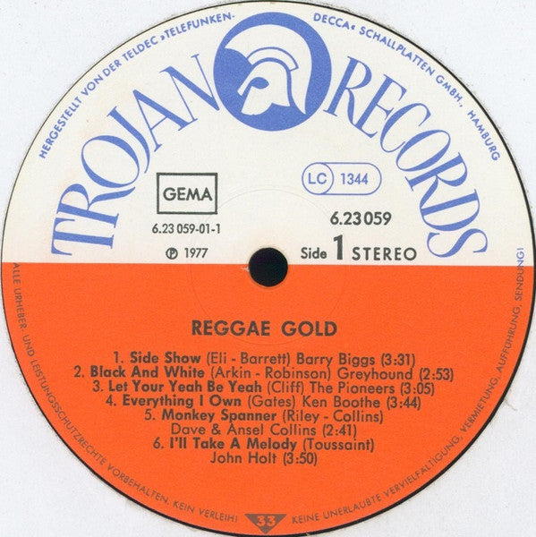 Various : Reggae Gold (LP, Comp)