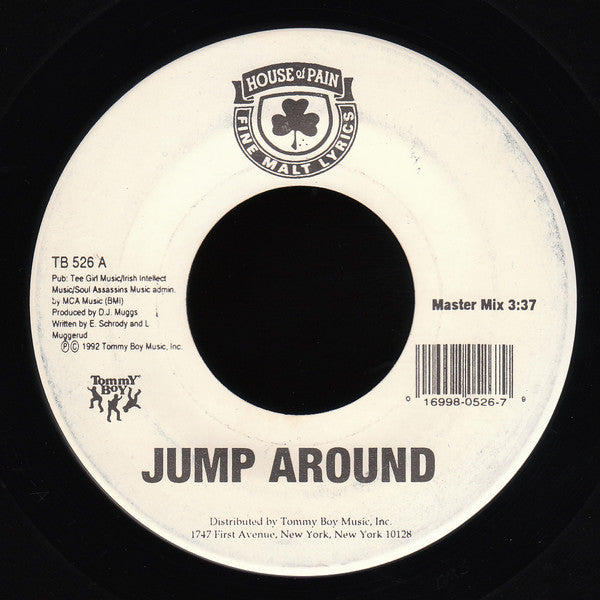 House Of Pain : Jump Around (7", Single)