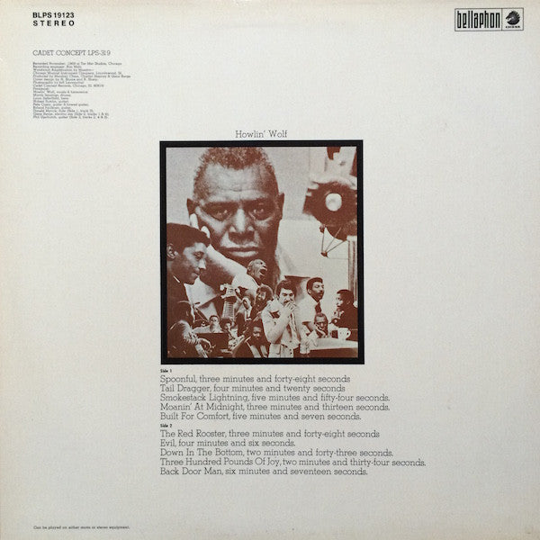 Howlin' Wolf : The Howlin' Wolf Album (LP, Album)